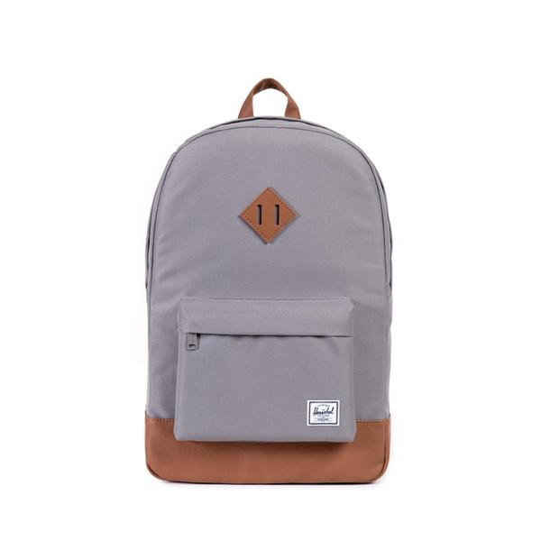 Herschel Heritage Leather,Synthetic Brown,Grey