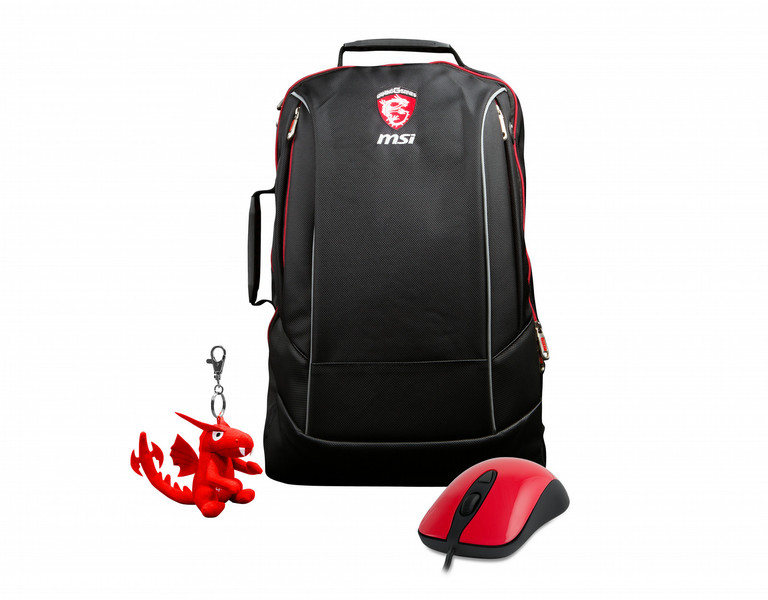 MSI Gaming Xmas Pack 2016 Black/Red backpack