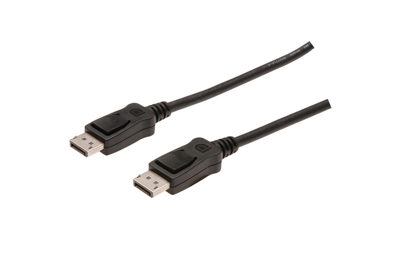 Digitus DB-340100-020-S 2m DisplayPort DisplayPort Schwarz DisplayPort-Kabel