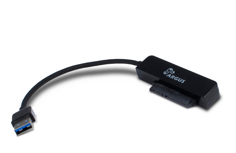 Inter-Tech K104A USB 3.0 S-ATA 15pin + 7pin Black