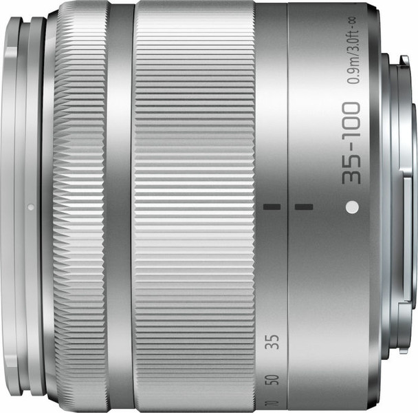 Panasonic LUMIX G Vario 35-100mm F4.0-F5.6 Asph. MEGA OIS SLR Telephoto zoom lens Silber