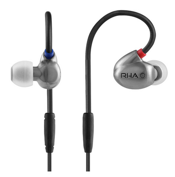 RHA T20 Binaural In-ear Silver mobile headset