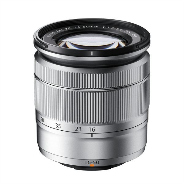 Fujifilm XC 16-50mm F3.5-5.6 OIS II Беззеркальный цифровой фотоаппарат со сменными объективами Standard zoom lens Cеребряный