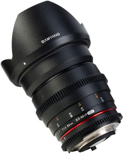 Samyang 24mm T1.5 ED AS IF UMC VDSLR SLR Wide lens Black