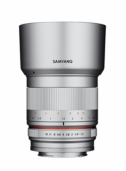 Samyang 50mm F1.2 AS UMC CS Systemkamera Standard lens Silber