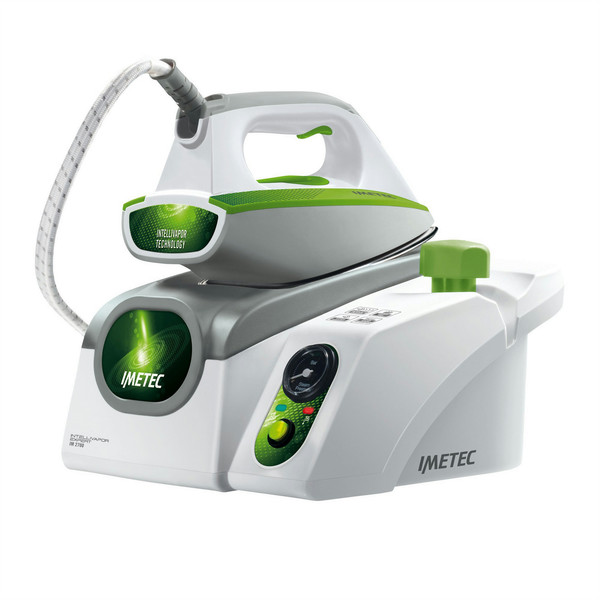 Imetec Intellivapor Expert 2700 2000W 0.5L Stainless Steel soleplate Grey,White steam ironing station