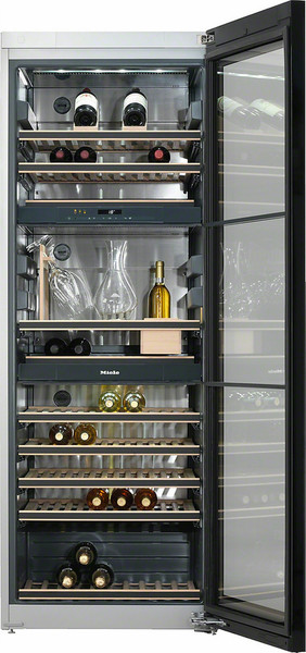 Miele KWT 6834 SGS Freestanding Stainless steel 178bottle(s) A wine cooler