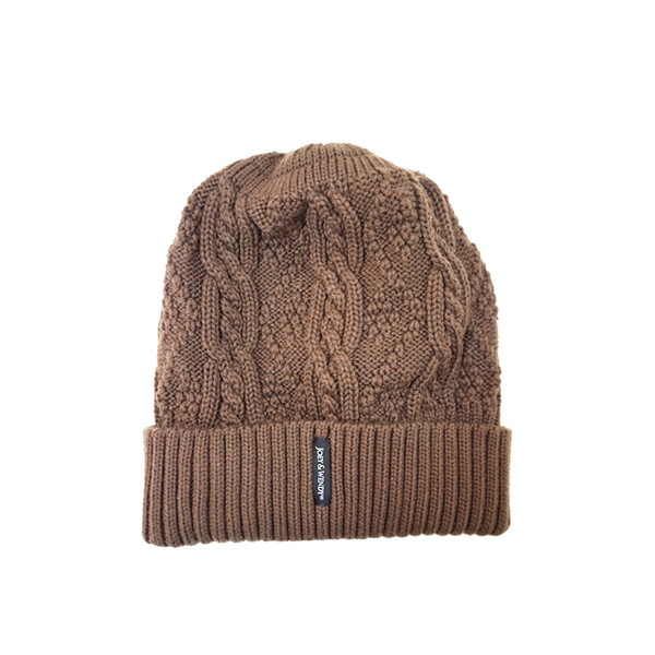 Joey&Wendy Knit Wired Brown headphone hat