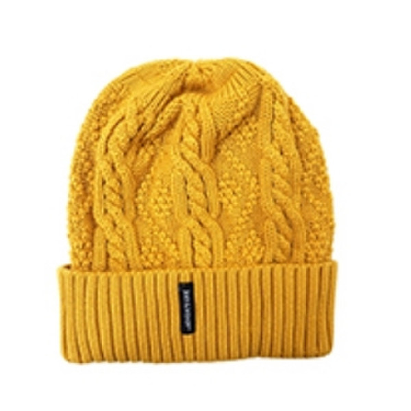 Joey&Wendy Knit Проводная Желтый шапка с наушниками