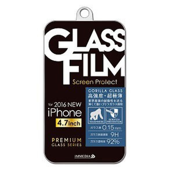 IMMEDIA IMD-F443 Clear iPhone 7 1pc(s) screen protector