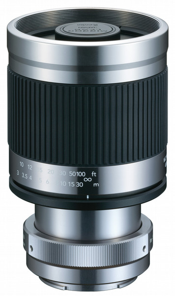 Kenko F8, MILC Беззеркальный цифровой фотоаппарат со сменными объективами Telephoto lens Черный, Cеребряный