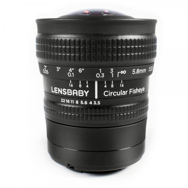 Lensbaby Circular Fisheye SLR Wide fish-eye lens Schwarz