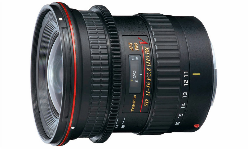 Tokina AT-X 116 PRO DX V SLR Wide zoom lens Black