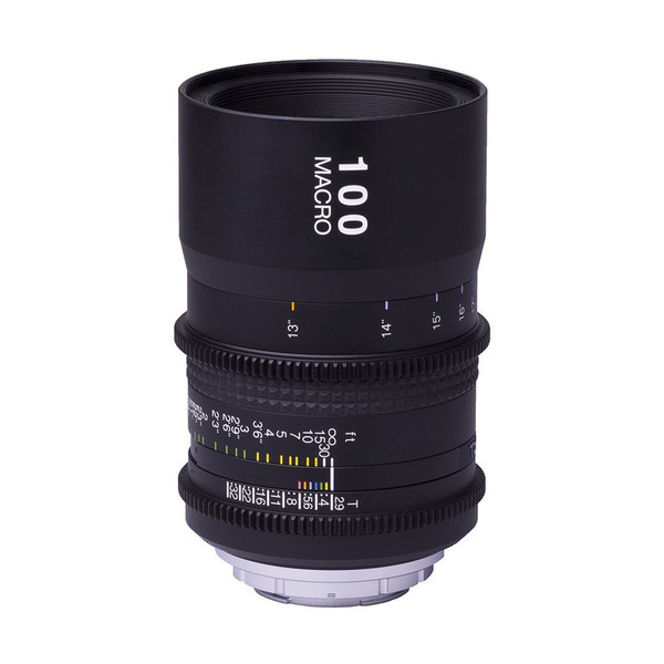 Tokina 100mm T2.9 Cinema Macro SLR Macro lens Черный