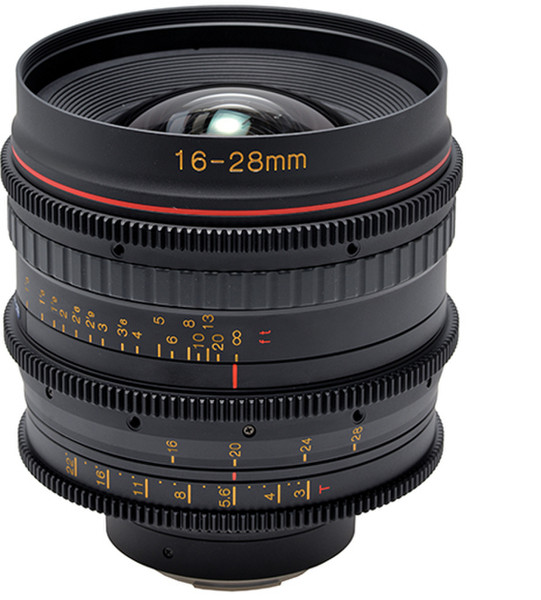 Tokina 16-28mm T3 Wideangle Zoom SLR Wide zoom lens Черный