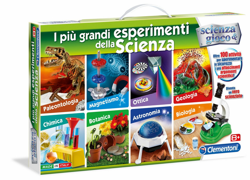 Clementoni 13962 Experimentier-Set Wissenschafts-Bausatz & -Spielzeug für Kinder