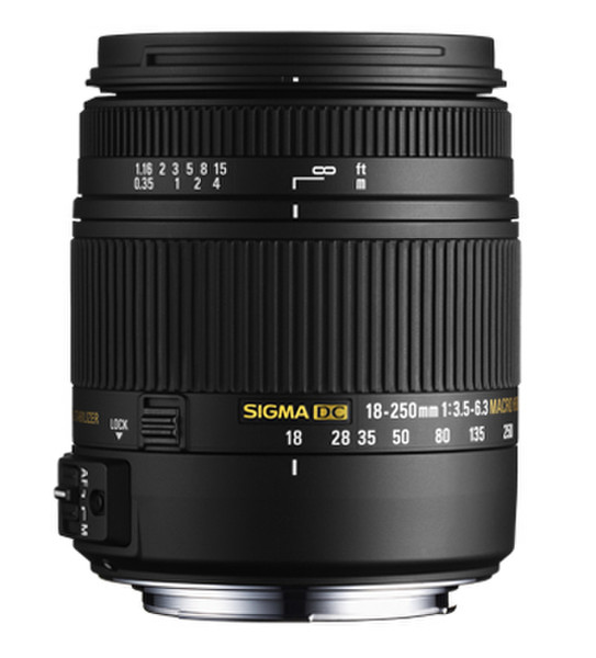 Sigma 18-250mm F3.5-6.3 DC OS HSM SLR Macro lens Schwarz