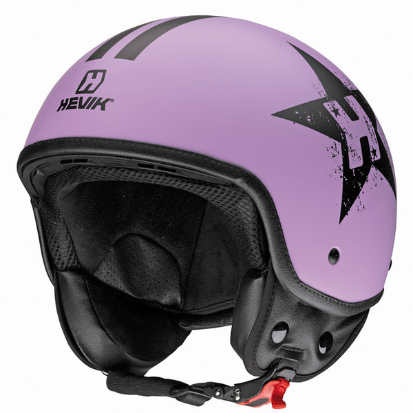 Kappa HHV9FPLST Helm mit offenem Visier M Schwarz Motorradhelm