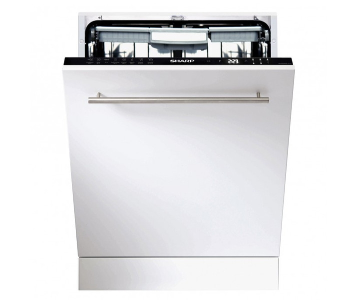 Sharp Home Appliances QW-GD53I443X Vollständig integrierbar 15Stellen A+++ Spülmaschine
