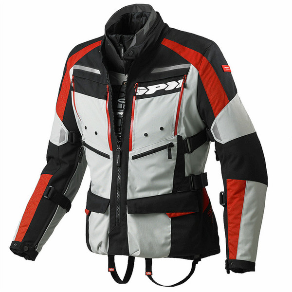 Spidi D156-497 Male Jacket M Grey,Red motorcycle jacket/vest