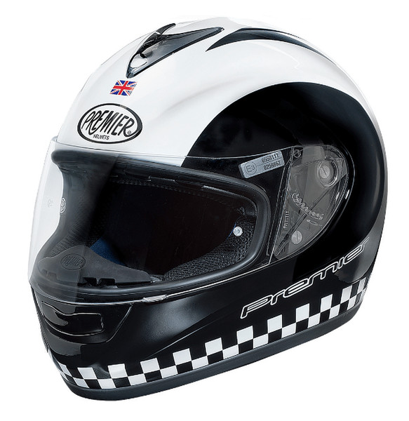Premier MONZA RETRO’ Full-face helmet Black,White