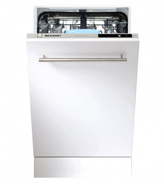 Sharp Home Appliances QW-S12I491X Vollständig integrierbar 10Stellen A+ Spülmaschine