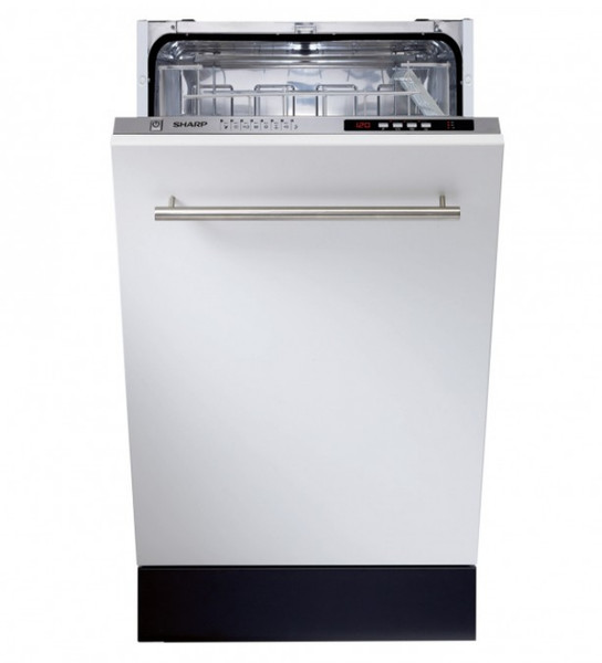 Sharp Home Appliances QW-S32I471X Полностью встроенный 10мест A+ посудомоечная машина