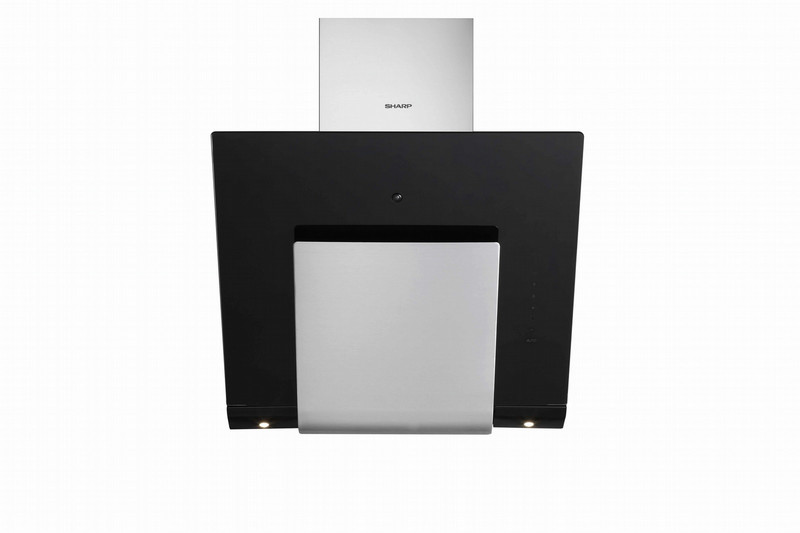 Sharp Home Appliances KL-611TBMH Wand-montiert 724m³/h A Schwarz, Edelstahl