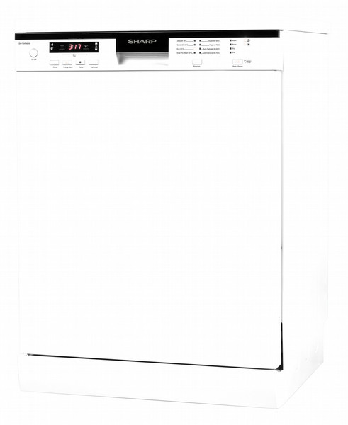 Sharp Home Appliances QW-T24F463W Freistehend 12Stellen A+++ Spülmaschine