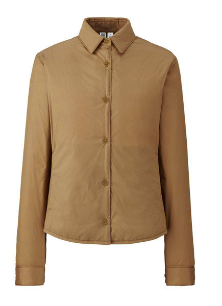 UNIQLO WOMEN U LIGHT DOWN SHIRT JACKET