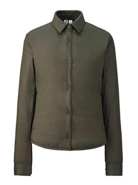 UNIQLO WOMEN U LIGHT DOWN SHIRT JACKET