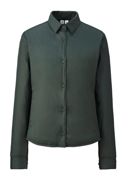 UNIQLO WOMEN U LIGHT DOWN SHIRT JACKET