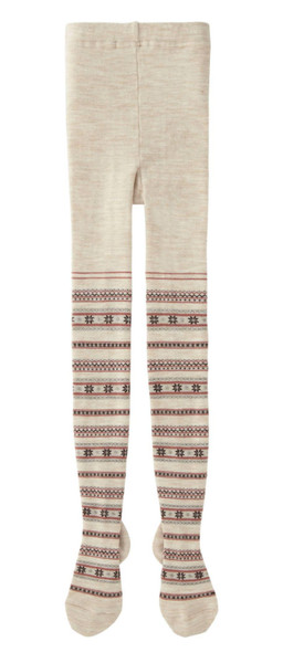 UNIQLO GIRLS HEATTECH KNITTED LONG TIGHTS