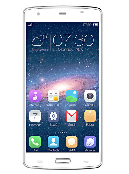 Hyundai Cyrus HP554O Dual SIM 4G 16GB White smartphone
