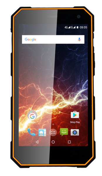 myPhone Hammer Energy Dual SIM 4G 16GB Black,Orange smartphone