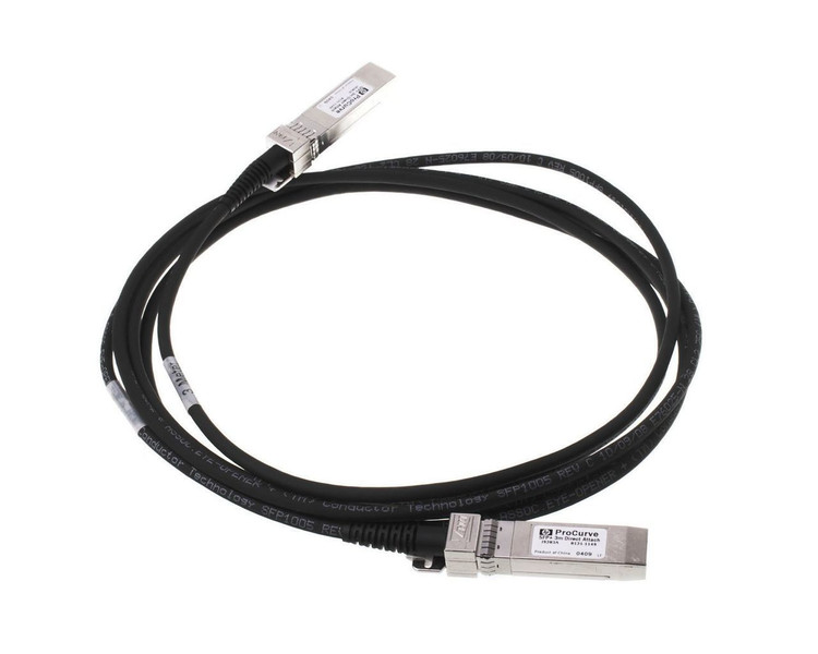 Hewlett Packard Enterprise 10G SFP+ 0.5m 0.5м SFP+ SFP+ InfiniBand кабель