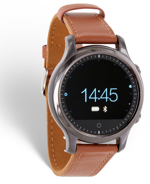 xlyne Qin XW Prime 1.22Zoll Grau Smartwatch