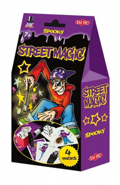 Tactic Top Magic Street Magic Spooky 4Tricks Zauberkasten für Kinder