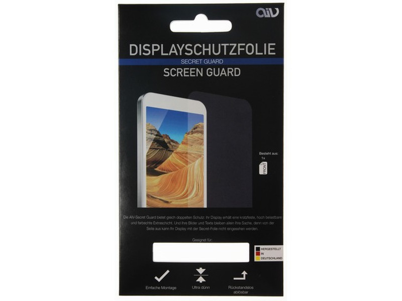 AIV 470054 Galaxy S3 Mini 1шт защитная пленка