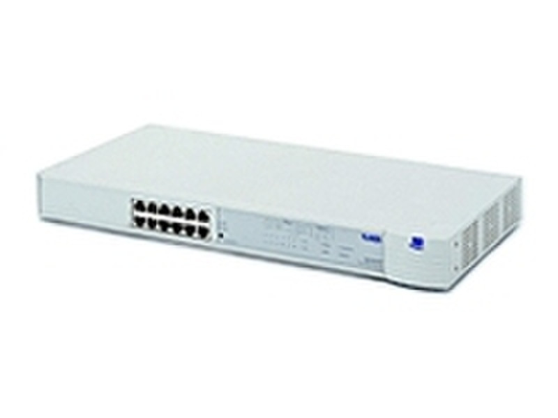 3com SuperStack® II Dual Speed Hub 500 12-Port 100Мбит/с хаб-разветвитель