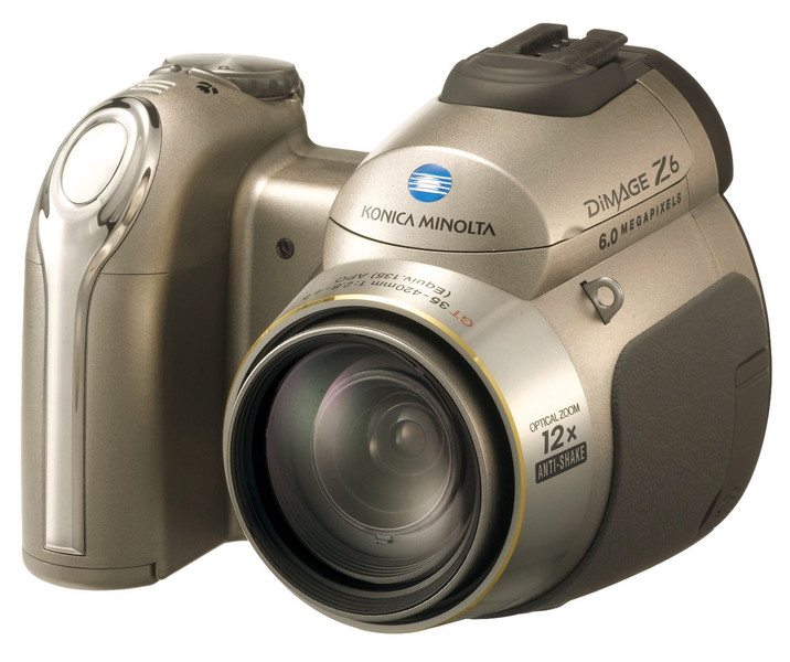 Konica Minolta DIMAGE Z6 Digital Foto Silver 6.0 6MP 1/2.5