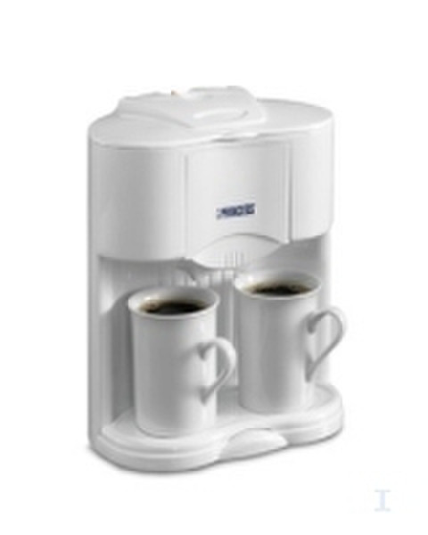 Princess Two Cups Coffeemaker Drip coffee maker 2cups White
