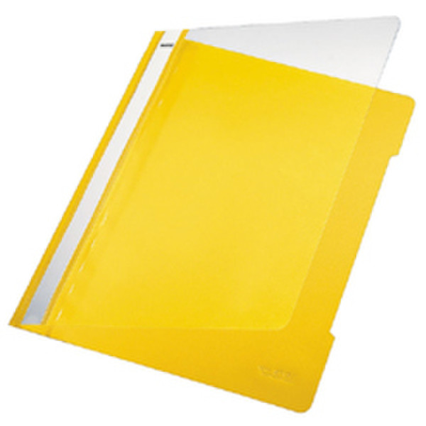 Leitz Standard Plastic File A4 PVC Yellow