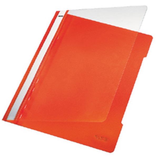 Leitz Standard Plastic File A4 PVC Orange