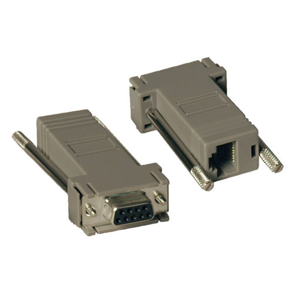 Tripp Lite Null Modem Serial DB9 Serial Modular Adapter Kit, 2x (DB9F to RJ45F)