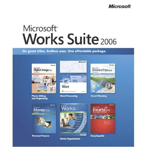 Microsoft Works Suite 2006 English