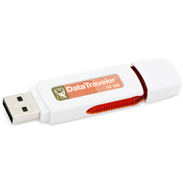 Kingston Technology DataTraveler 32GB 32GB USB 2.0 Type-A Orange USB flash drive