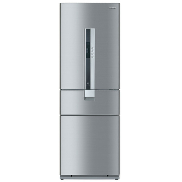 Sharp SJ-PB300SS freestanding 300L Silver fridge-freezer