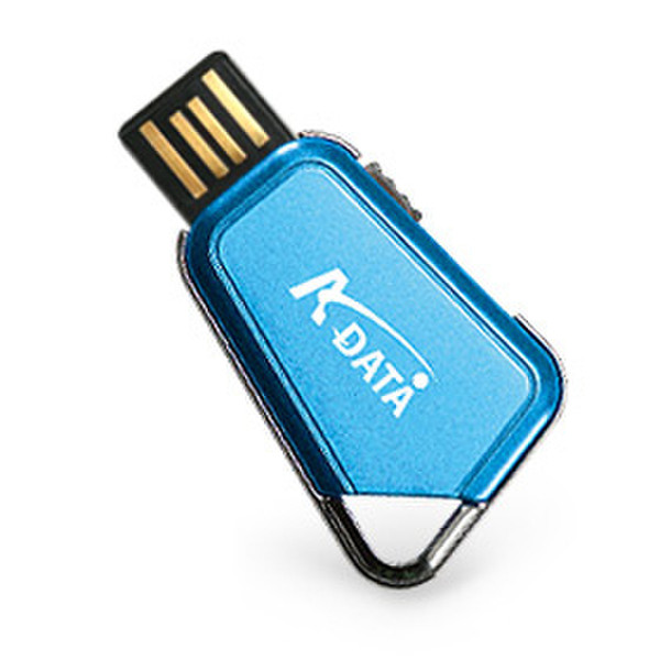 ADATA 8GB Nobility Series PD17 8ГБ USB 2.0 Тип -A Синий USB флеш накопитель