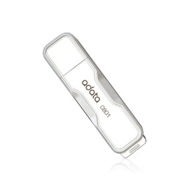 ADATA 8GB Classic Series C801 8GB USB 2.0 Type-A White USB flash drive
